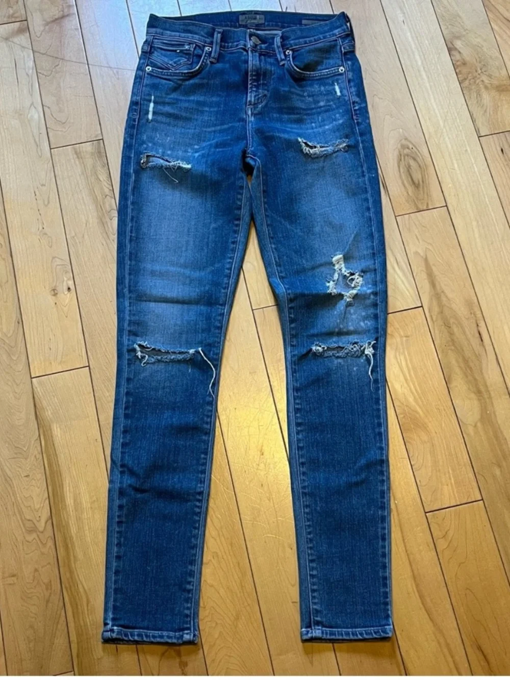 AGOLDE Sophie Distressed Skinny Jeans size 25